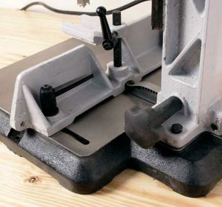 Heavy duty cast iron base provides stability and control. View larger