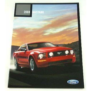 2008 08 Ford MUSTANG BROCHURE GT Coupe Shelby GT500 V6