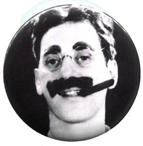 Groucho Marx Brothers Retro Pin Badge Button Pinback