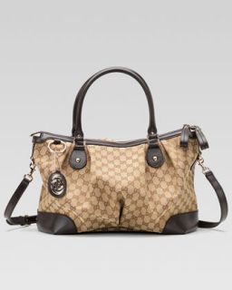 Sukey Large Top Handle Bag, Cocoa or Black