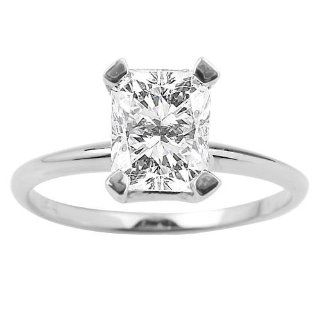 03 ct F Color VVS1 Clarity GIA Certified Radiant Cut Diamond