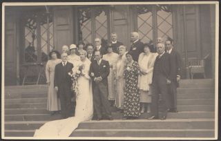 Prince Hasso Von Leiningen Gräfin Von Nesselrode RARE 1933 Wedding