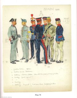   Armies European Uniforms 1907 1914 by A E Haswell Miller Mollo 2009