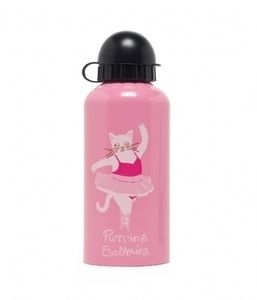 Hatley Stainless Steel Kids Pink Water Bottle Purrima Prima Ballerina