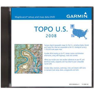 New GARMIN 010 11001 01 TOPO US 2008 DVD (COMPATIBLE WITH