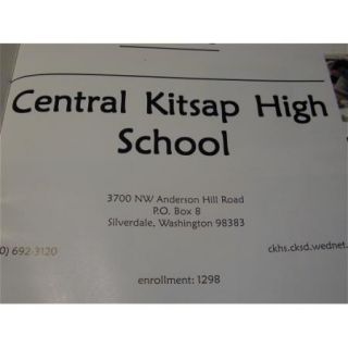  high school yearbook bin 24 description 2000 central kitsap high