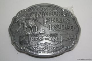 Hesston Belt Buckle 1997 National Finals Rodeo   New Unopened NFR 97