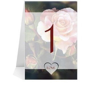 Wedding Table Number Cards   One Beautiful #1 Thru #36