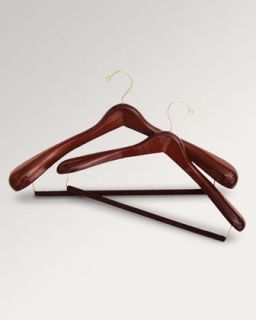 The Hanger Project Luxury Wooden Suit Hangers   