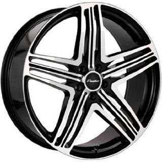 Menzari Sterzo 22x8.5 Black Wheel / Rim 5x112 with a 35mm Offset and a