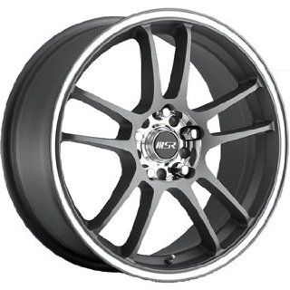 MSR 43 17x7.5 Gray Wheel / Rim 4x100 & 4x4.5 with a 35mm Offset and a