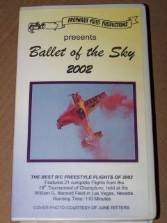 Plane Ballet of the Sky 2002 VHS Freestyle Flights Tournament of