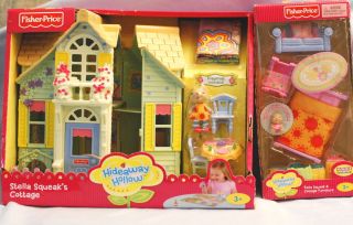 Hideaway Hollow Stella Squeaks Cottage Baby Bella Furniture Lot New