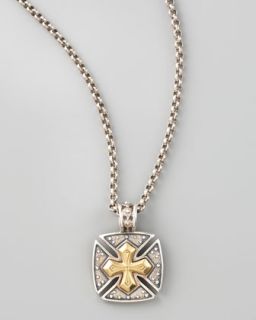 Konstantino Byzantine Maltese Cross Necklace   