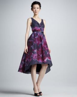 Lela Rose NM + Target Watercolor High Low Dress   