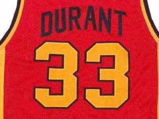 Kevin Durant Oak Hill High School Jersey Red New Any Size