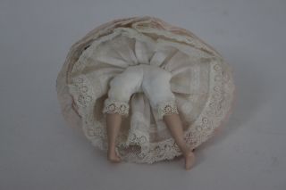  Miniature Young Girl Doll ~ Seated Position on Pillow ~ Louise Hedrick