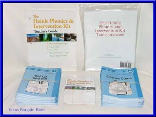 Heinle Phonics Intervention Kit Book Set on Teach Reading CD Teacher