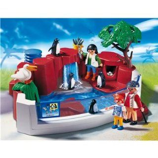 Playmobil Zoo Penguins: Toys & Games