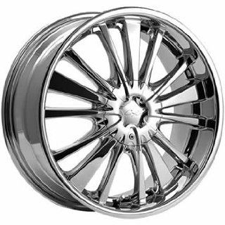 CX CX16 16x7.5 Chrome Wheel / Rim 5x110 & 5x115 with a 38mm Offset and