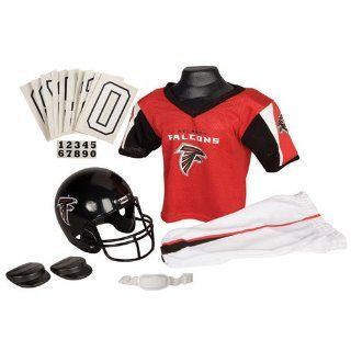 BSS   Atlanta Falcons Youth NFL Deluxe Helmet and Uniform