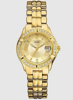 Guess Dazzling Sporty Mid Size Watch Gold U85110L1