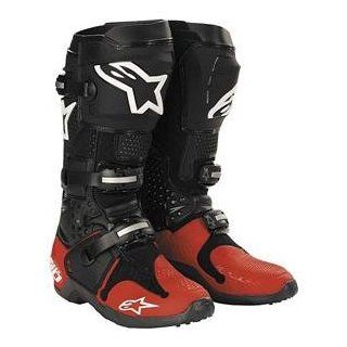 Alpinestars Tech 10 Boots   2008   8/Black/Red  