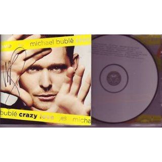 MICHAEL BUBLE signed *CRAZY LOVE* cd cover w/cd (2A