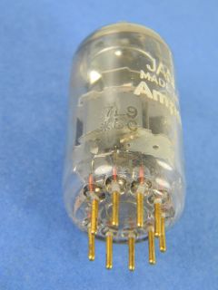 1966 Amperex Gold Pin 6922 ECC88 6DJ8 Tube