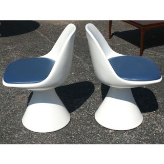 48 Hollen Saarinen Style Dining Round Table 4 Chairs
