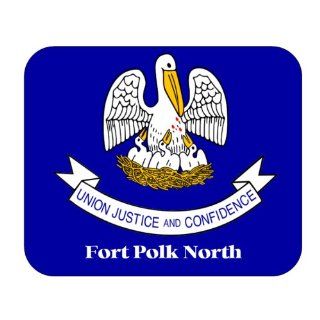 US State Flag   Fort Polk North, Louisiana (LA) Mouse Pad