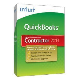 Brand New QuickBooks Premier Contractor 2013 SEALED in Box