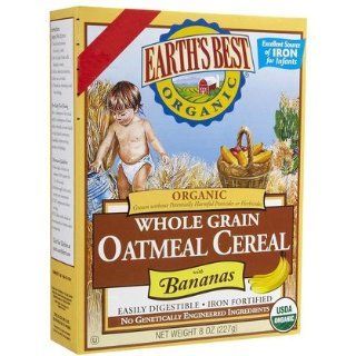 Earths Best Wholegrain Oatmeal Cereal with Bananas