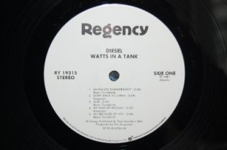 LP Diesel Watts in A Tank Dutch Band One Hit Wonder