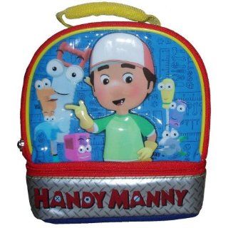 Disney Handy Manny Blue Color Soft Insulated Lunch Bag/Box