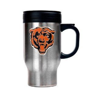 Chicago Bears 16oz Stainless Steel Travel Mug Kitchen