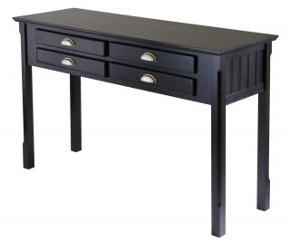  Console Table with Drawers New by Winsome Wood 48x16x29 High