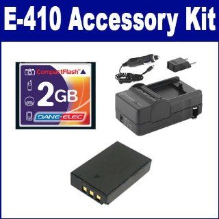 Olympus E 410 Digital Camera Accessory Kit includes