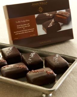 John Kelly Chocolates Eight Piece Assorted Fudge Bites   