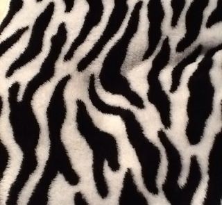 Charter Club Intimates 2 Piece Pajama Set Fleece Zebra Pattern Size L