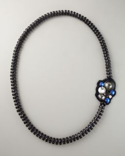 Donna Karan Faceted Bead Necklace, 60L   