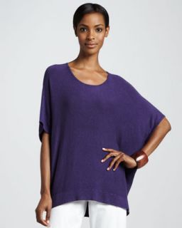 Eileen Fisher Asymmetric Sweater, Cross Dyed Wrap & Organic Skinny