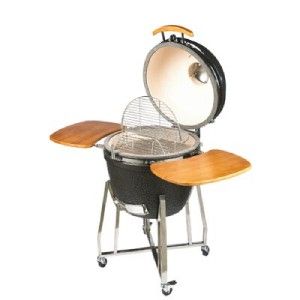 Vision Grills Classic Kamado Charcoal Grill, 596 sq.in Cooking Area