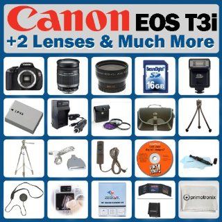 Canon EOS T3i 18 MP CMOS Digital SLR Camera with Canon EF
