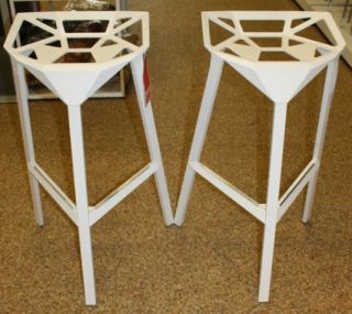 Herman Miller Magis Stool One Barstools Set of 2 Modern DWR Design
