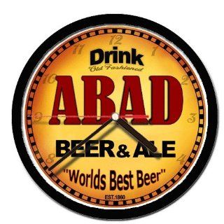 ABAD beer and ale wall clock: Everything Else
