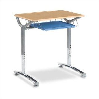 Text Series 20 Plastic Student Desk Top Type and Color 7