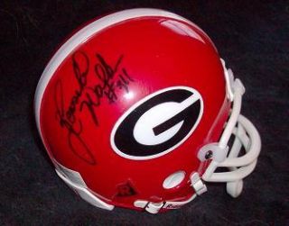 Herschel Walker Signed Georgia Bulldogs Mini Helmet COA