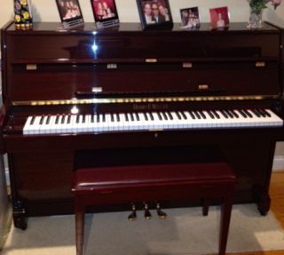 Henry F Miller Upright Piano Excellent Condition 43 Inch