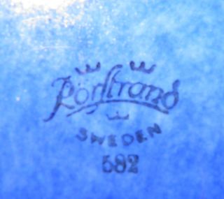 Rorstrand (Sweden) Bla Eld (Blue Fire) Teapot
